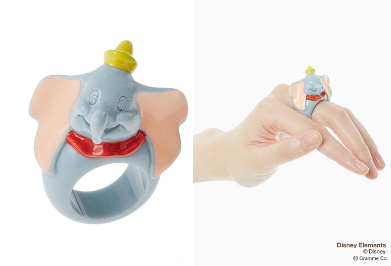 Q-pot.ONLINE SHOP｜NEWS｜Ring item comes up from “DUMBO” series of